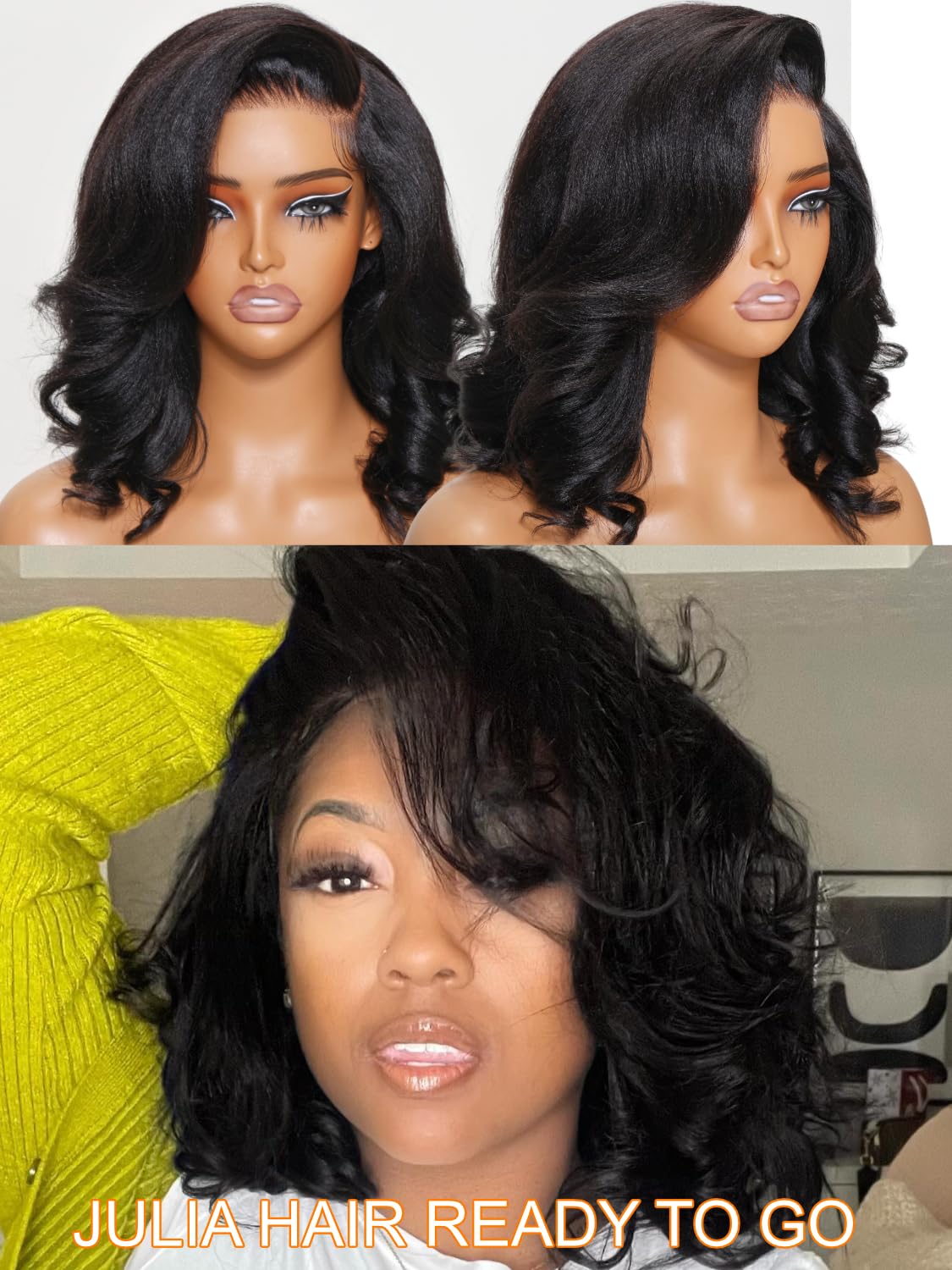BLACK FRIDAY SALE 90% OFF Effortless Elegance Bob Wig™